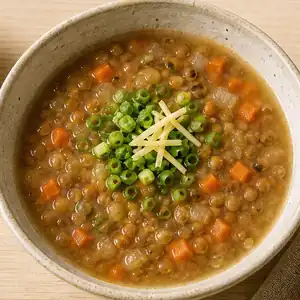 Sopa de lentejas