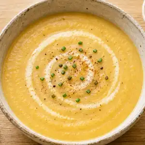 Crema de coliflor y batata