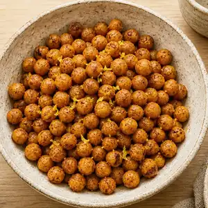 Garbanzos crocantes